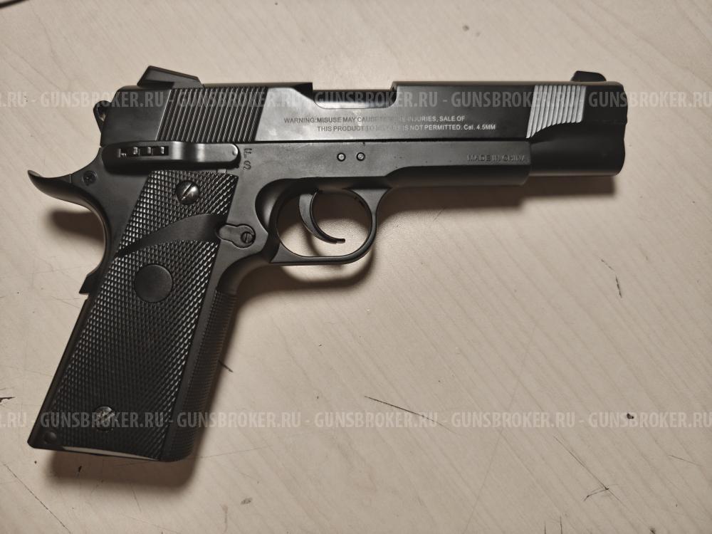 Пистолет stalker s1911RD (blowback)