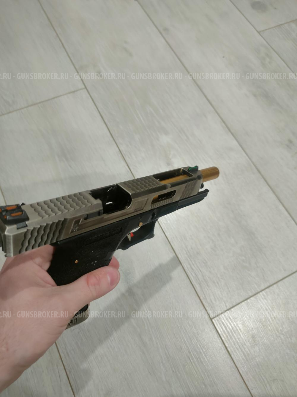 Пистолет страйкбольный WE Glock 35