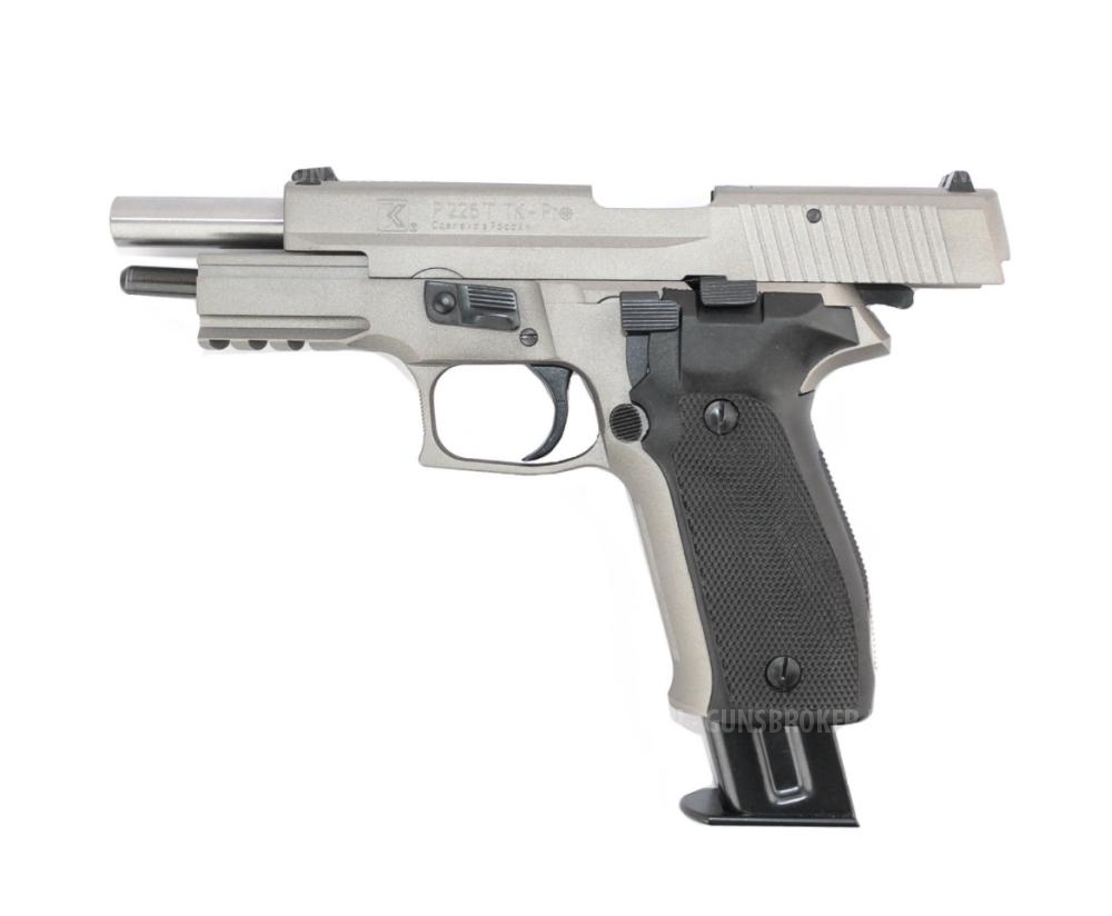 Пистолет Техкрим Р226Т ТК-Pro 10х28 SIG-Sauer silver ОООП