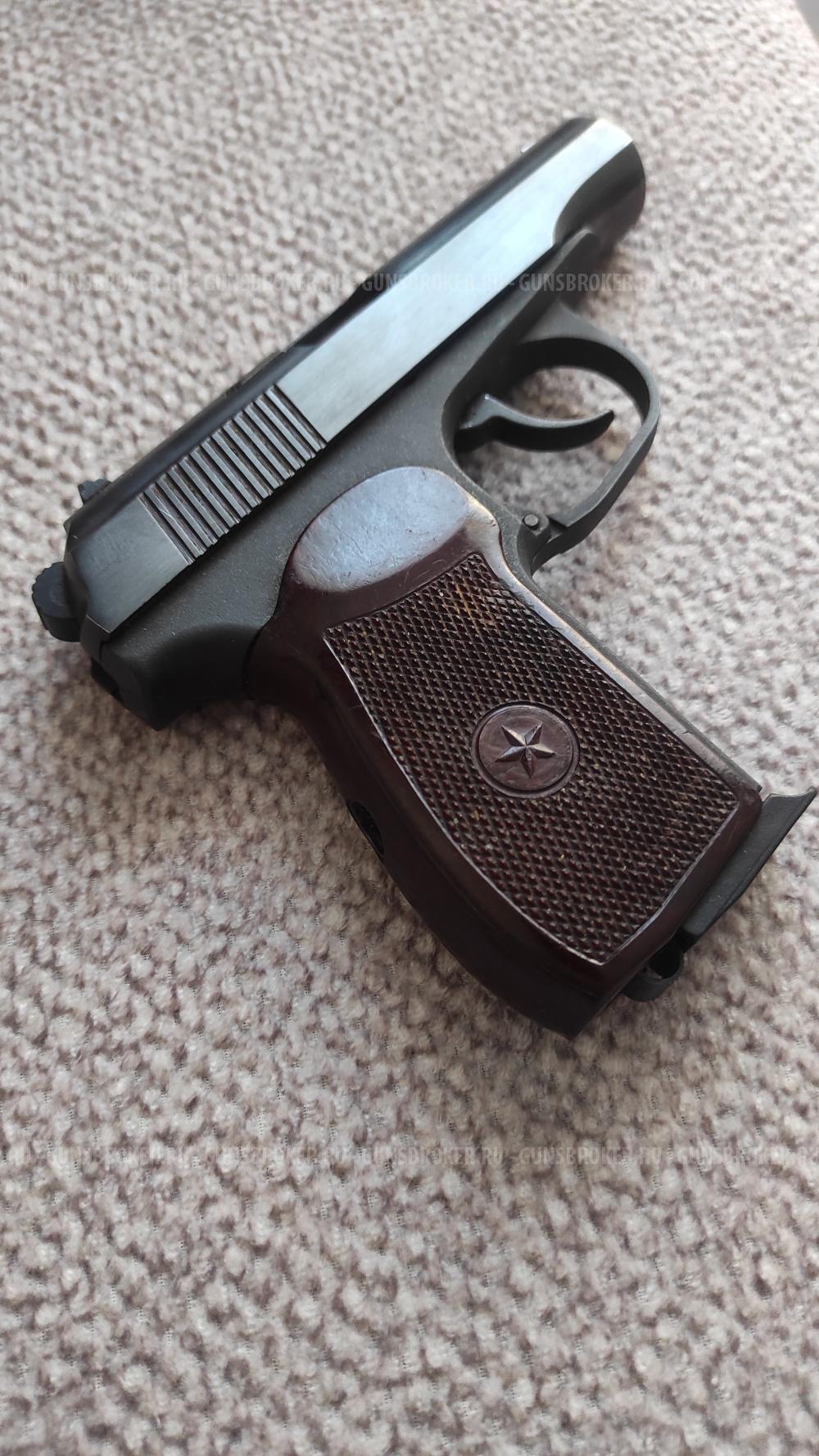 Пистолет травматический МР-80-13т 45 кал. rubber.