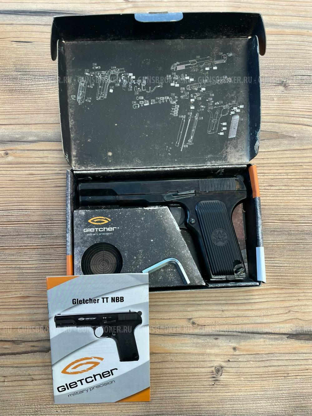  Пистолет ТТ nbb Gletcher 4,5мм