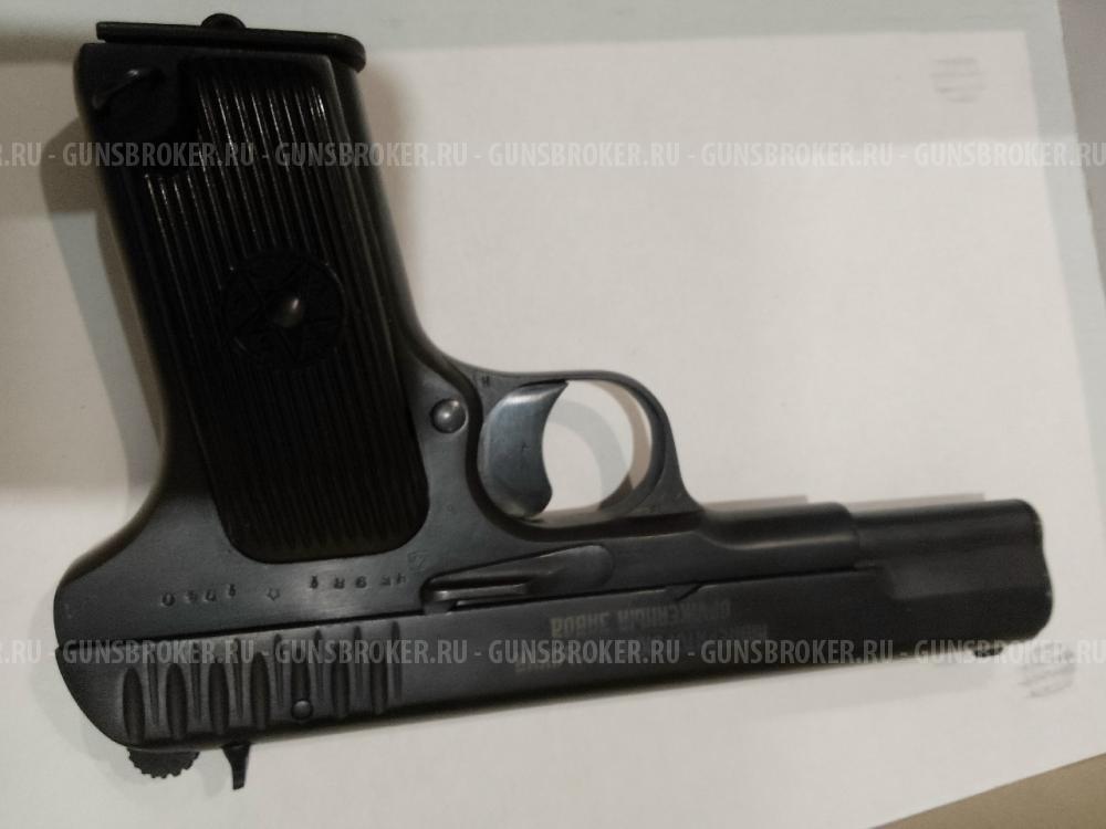 Пистолет ТТ СХ от ТОЗ охолощенный 1940год под патрон 9 им