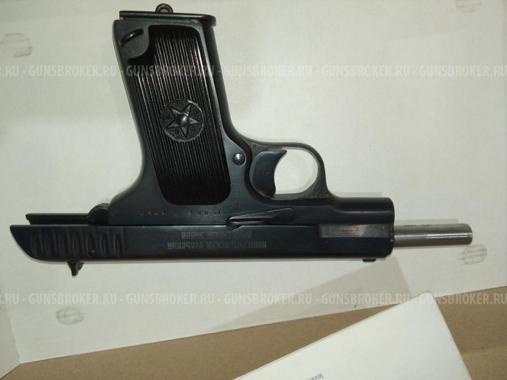 Пистолет ТТ СХ от ТОЗ охолощенный 1940год под патрон 9 им
