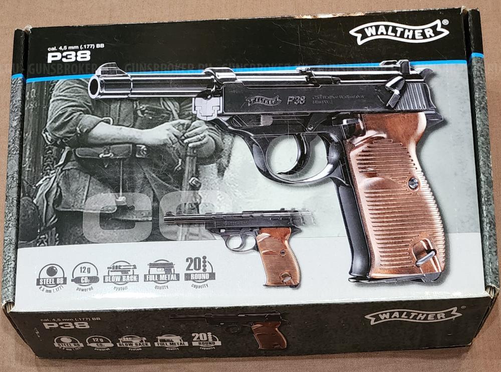пистолет  Umarex Walther P38 (Blowback)     