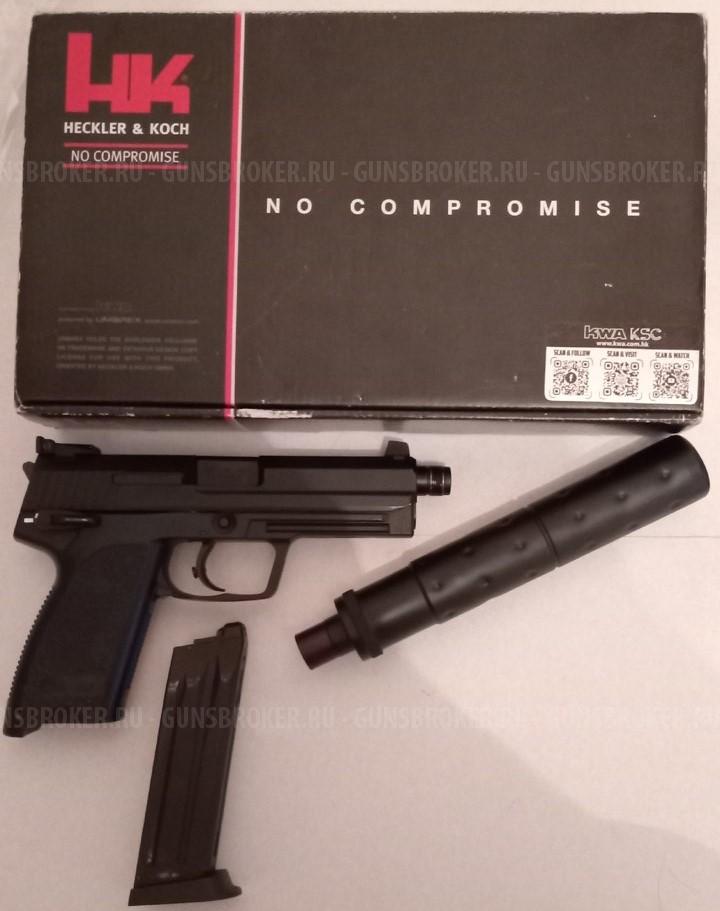 Пистолет HK USP Tactical KWA Umarex 