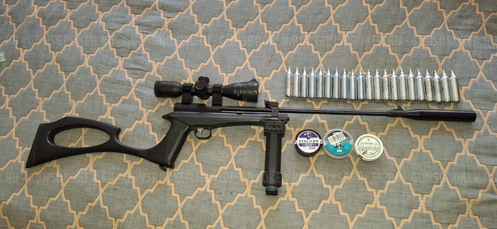 Винтовка пневматическая BLACK STRIKE B024 кал. 4,5мм