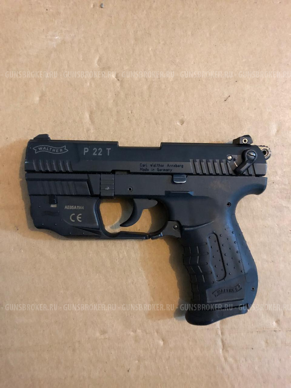 Пистолет WALTHER P22T