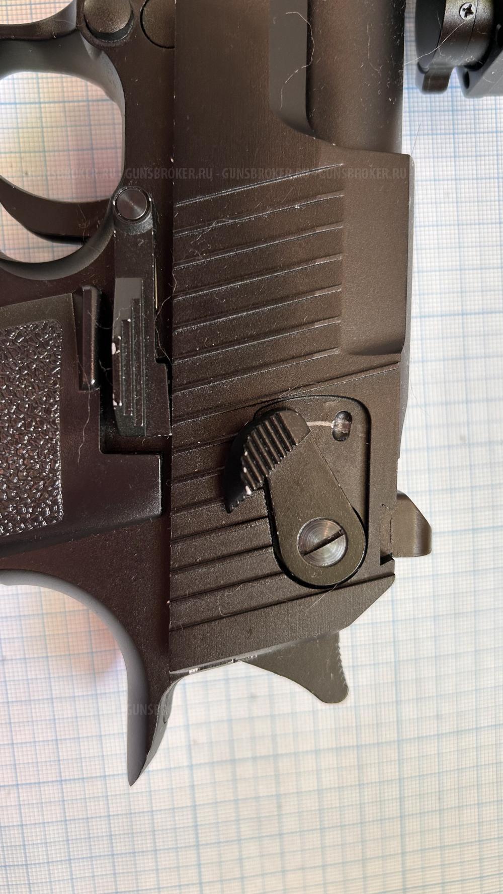 Пистолет (WE) Desert Eagle (Greengas, Чёрный)