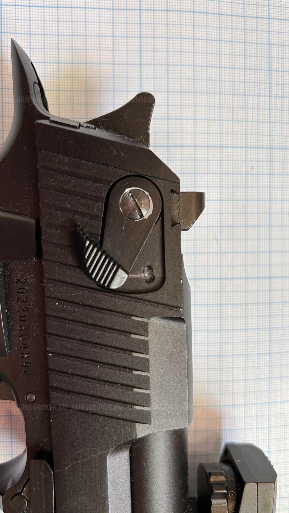 Пистолет (WE) Desert Eagle (Greengas, Чёрный)