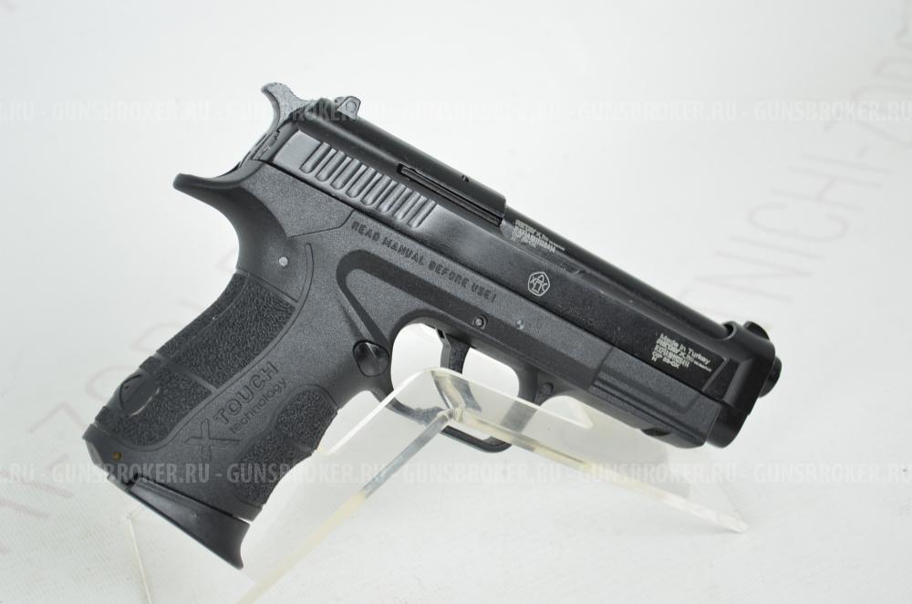 Пистолет XPRO охолощенный чёрный Blowback L-90мм 9mm P.A.K 14пат. Комиссия 89772674 