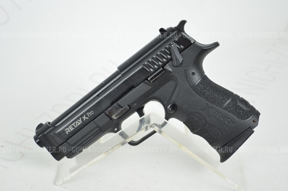 Пистолет XPRO охолощенный чёрный Blowback L-90мм 9mm P.A.K 14пат. Комиссия 89772674 