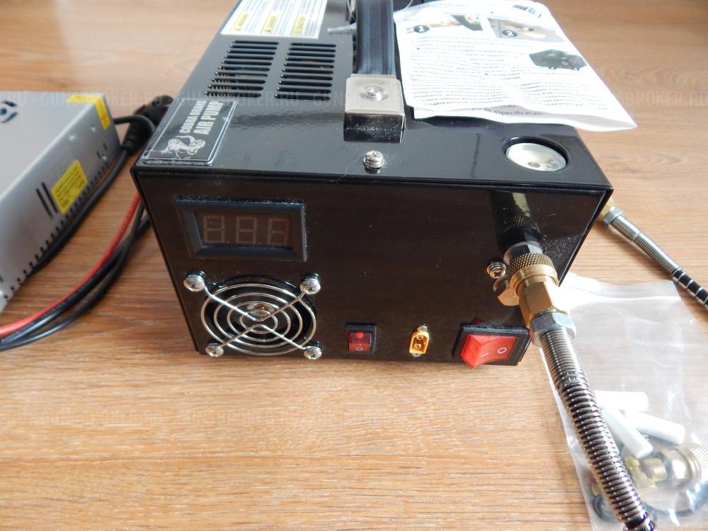 PCP винтовка HATSAN AT-44 10. Буллпап. С эл. насосом ВД. Полный комплект. В идеале.