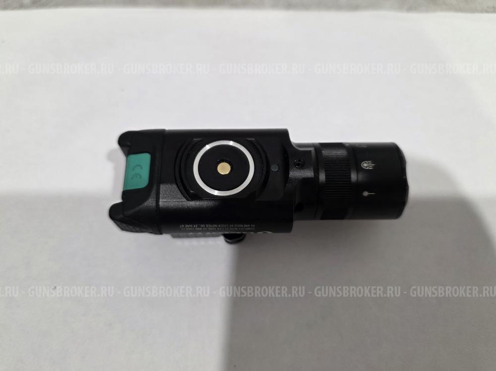Пистолетный фонарь Olight Baldr Pro R + ЛЦУ зелёный