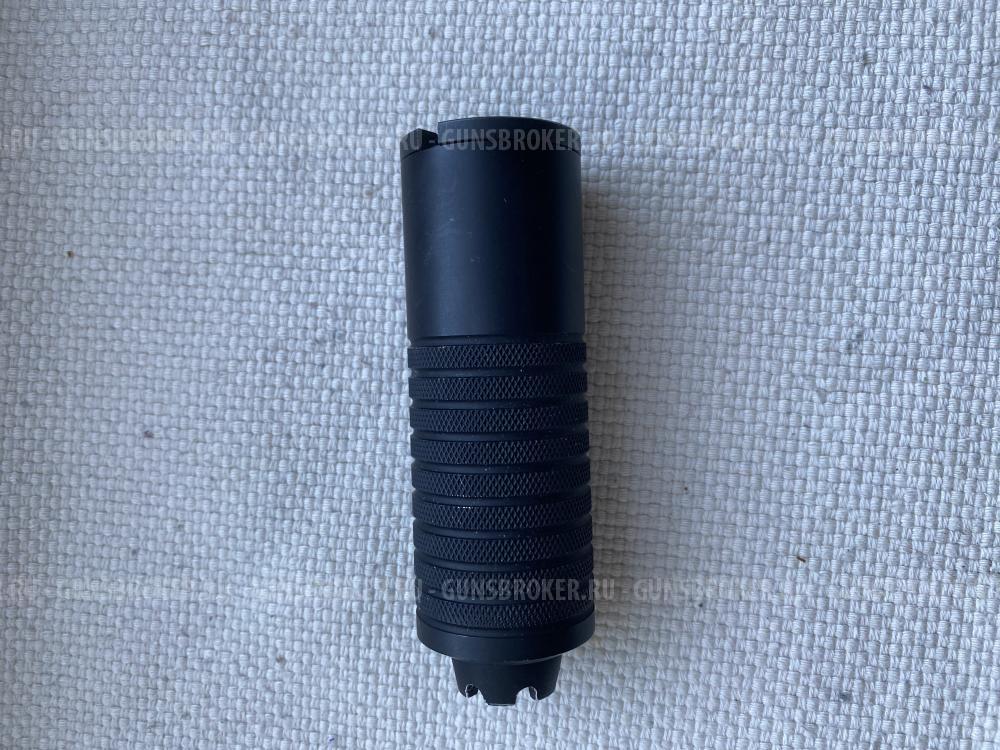 Пламегаситель типа Армакон Волк Сыч от Дайса М14х1L 7,62 мм