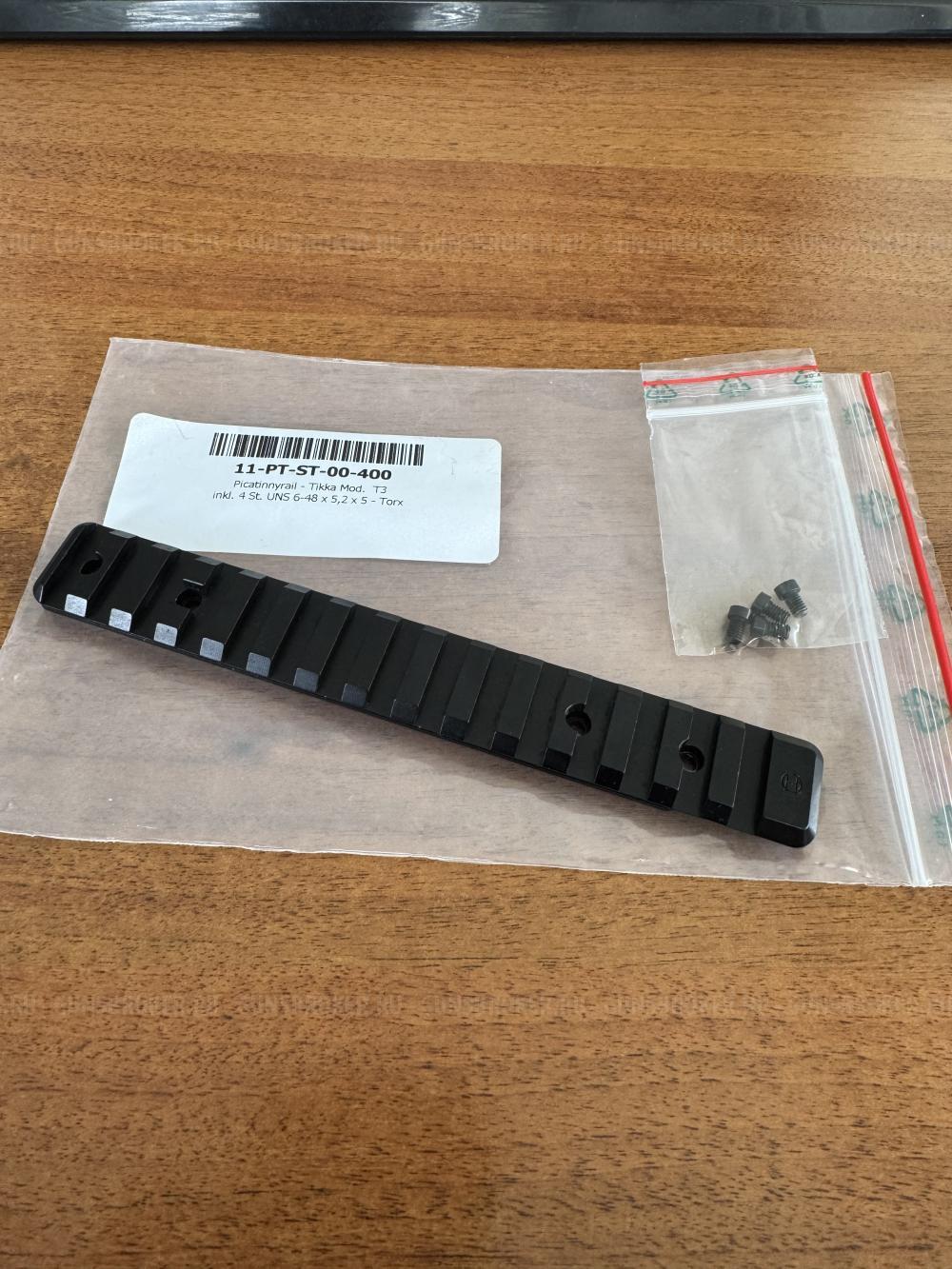 Планка Picatinny на Tikka T3X/T3