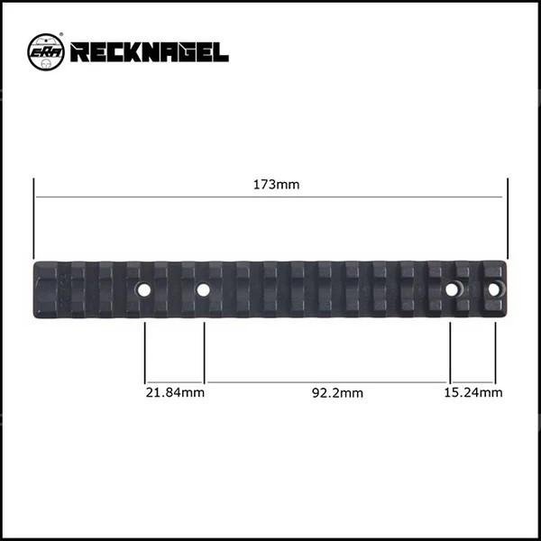 Планка Recknagel Picatinny Rail 20 MOA для Remington 700 Short. 