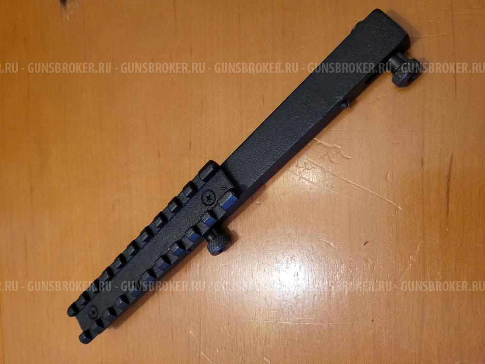 Планка Weaver на вентилируемую планку (ИЖ-27, ТОЗ-34) для коллиматорных прицелов