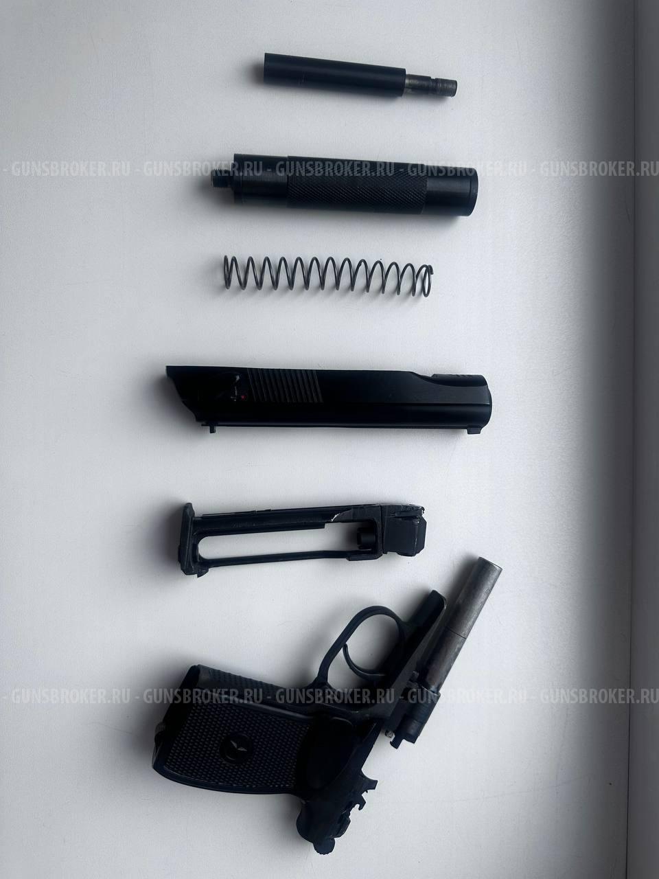 ПМ 654 К20 черный усиленный,полный тюнинг комплект