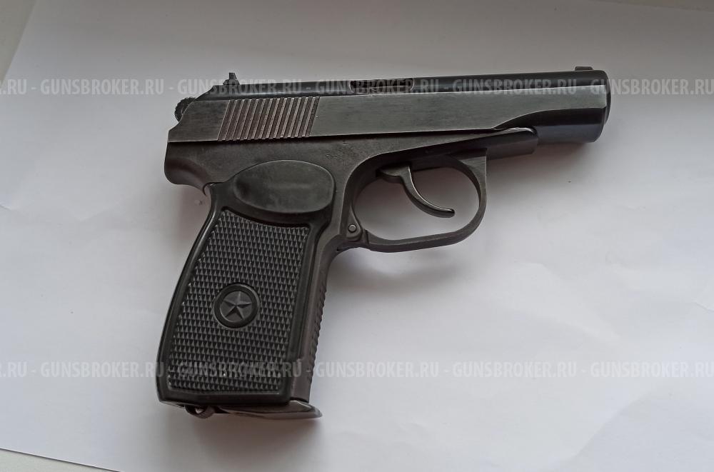 ПМ пневматический МР-654 с гладким стволиком и зацепом