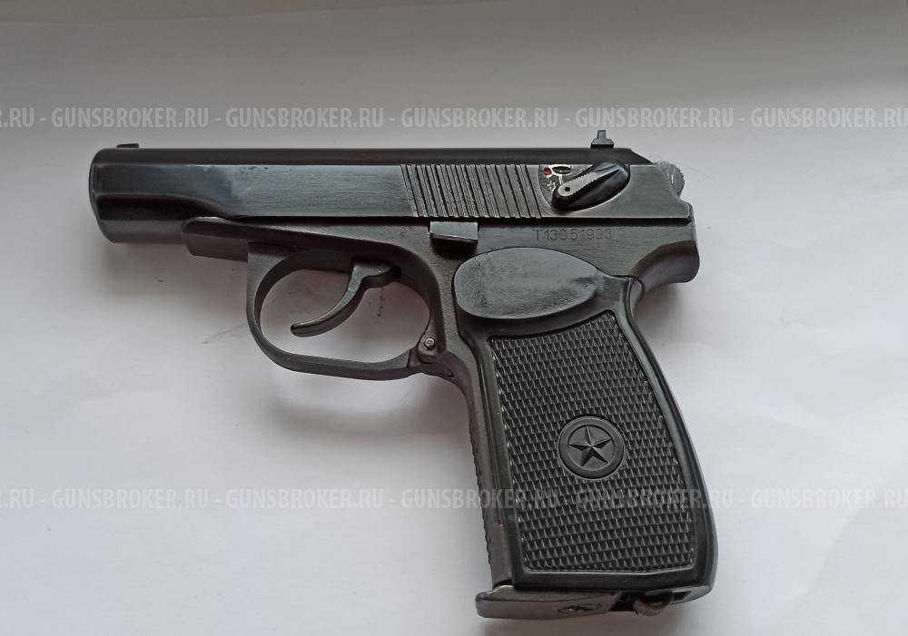 ПМ пневматический МР-654 с гладким стволиком и зацепом