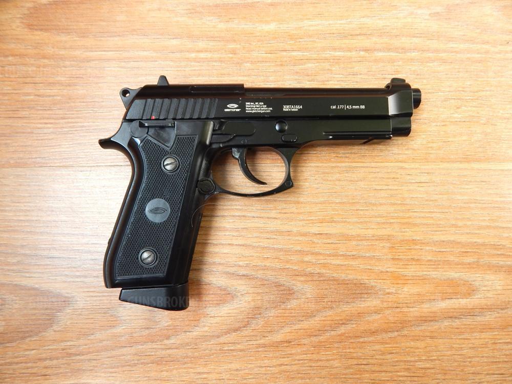 Пневматическая Beretta 92 от Gletcher. Супер состояние с комплектом.Blow Back Авто огонь.