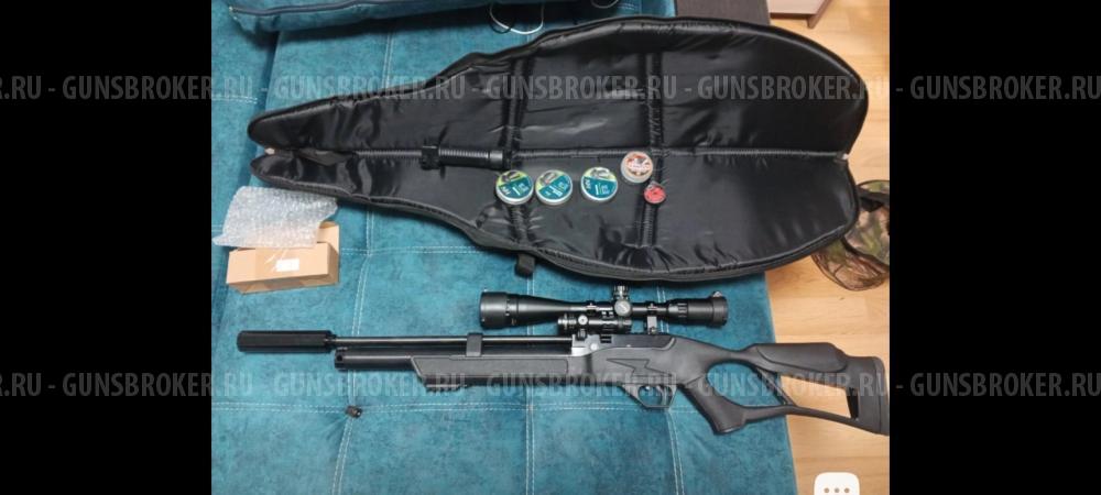 Пневматическая PCP винтовка Hatsan flash 6.35