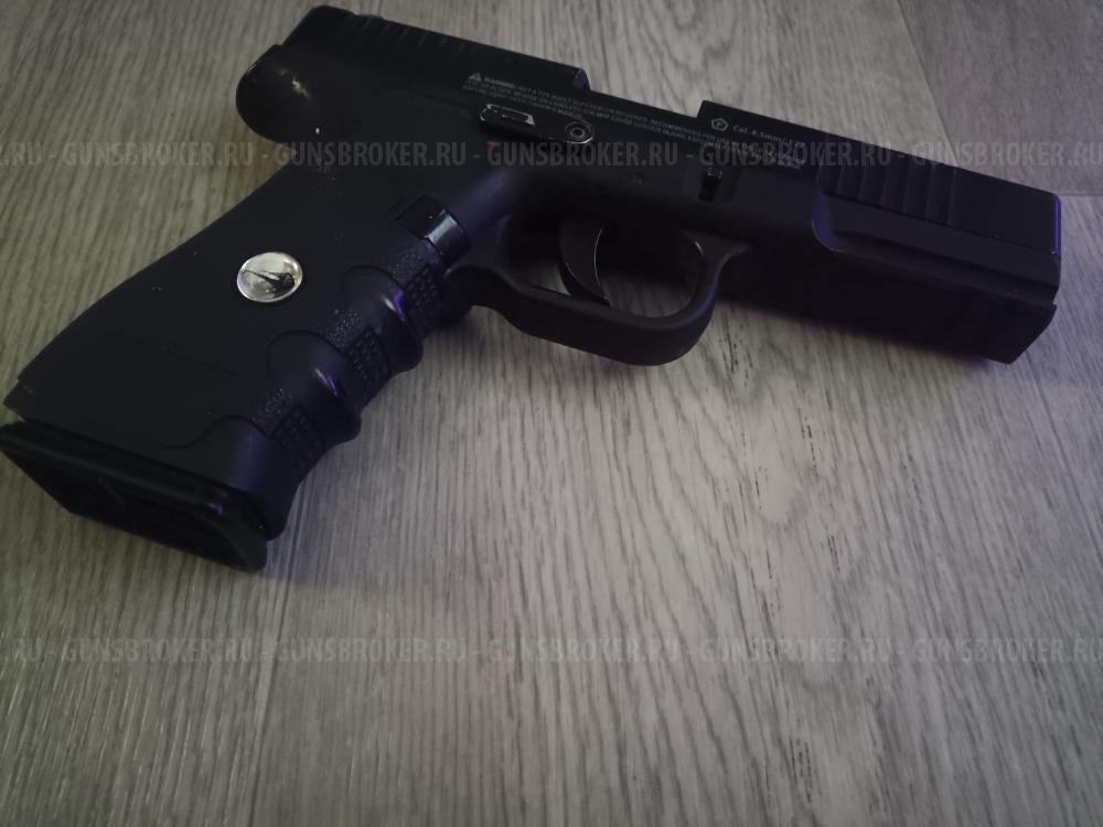 Borner W119 4.5 мм (Glock 17, Blowback) блоубэк Black Strike B030 B024