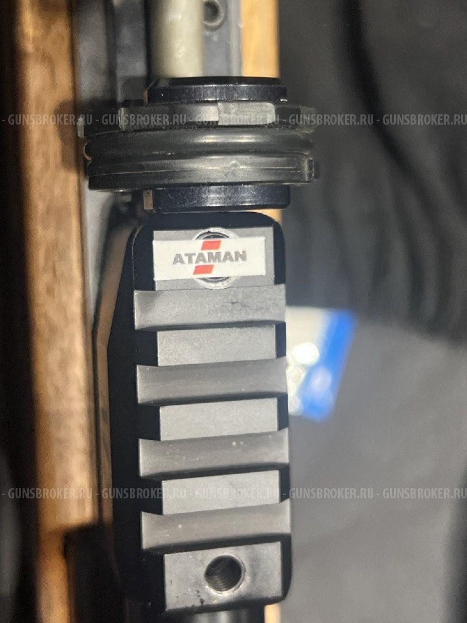 Пневматическая винтовка Ataman «BullPup» в кал.6.35 (устройство конструктивно схожее)