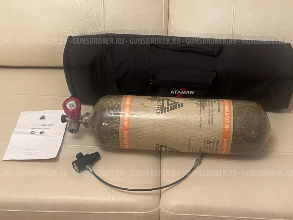 Пневматическая винтовка Ataman «BullPup» в кал.6.35 (устройство конструктивно схожее)