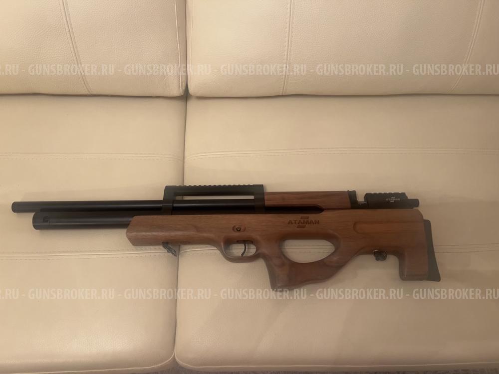 Пневматическая винтовка Ataman «BullPup» в кал.6.35 (устройство конструктивно схожее)