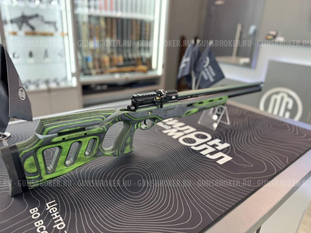 Пневматическая винтовка Ataman M20SD 642 L4 6.35 мм (редуктор, зеленый ламинат, полнотел)