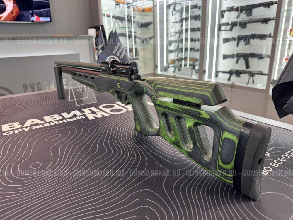 Пневматическая винтовка Ataman M20SD 642 L4 6.35 мм (редуктор, зеленый ламинат, полнотел)