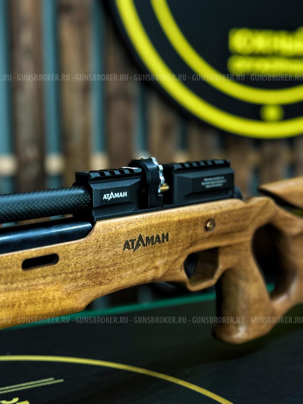 Пневматическая винтовка Ataman M20SD.642.W (орех, PCP, ★ 3 Дж) 6.35 мм