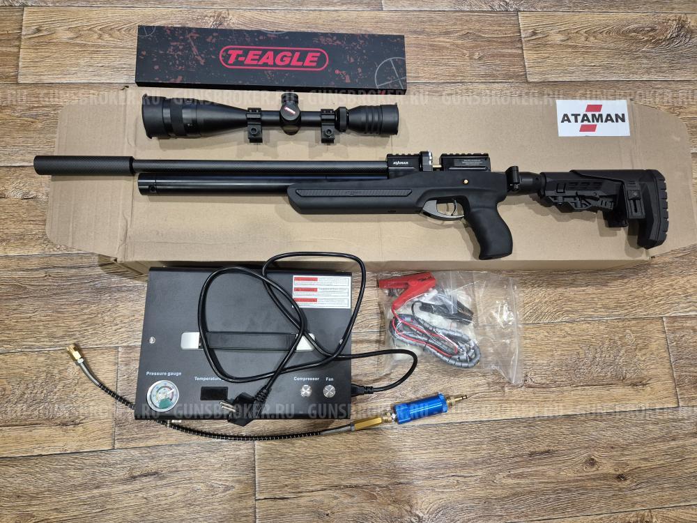 Пневматическая винтовка Ataman M20SD.647.STBK 6,35 (ультракомпакт, черный)