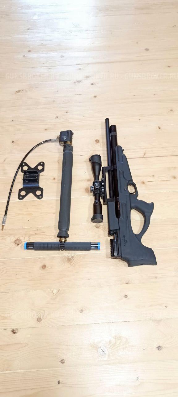 Пневматическая винтовка Ataman M2R Булл-пап 826/RB SL (6.35 мм, PCP, чёрная)