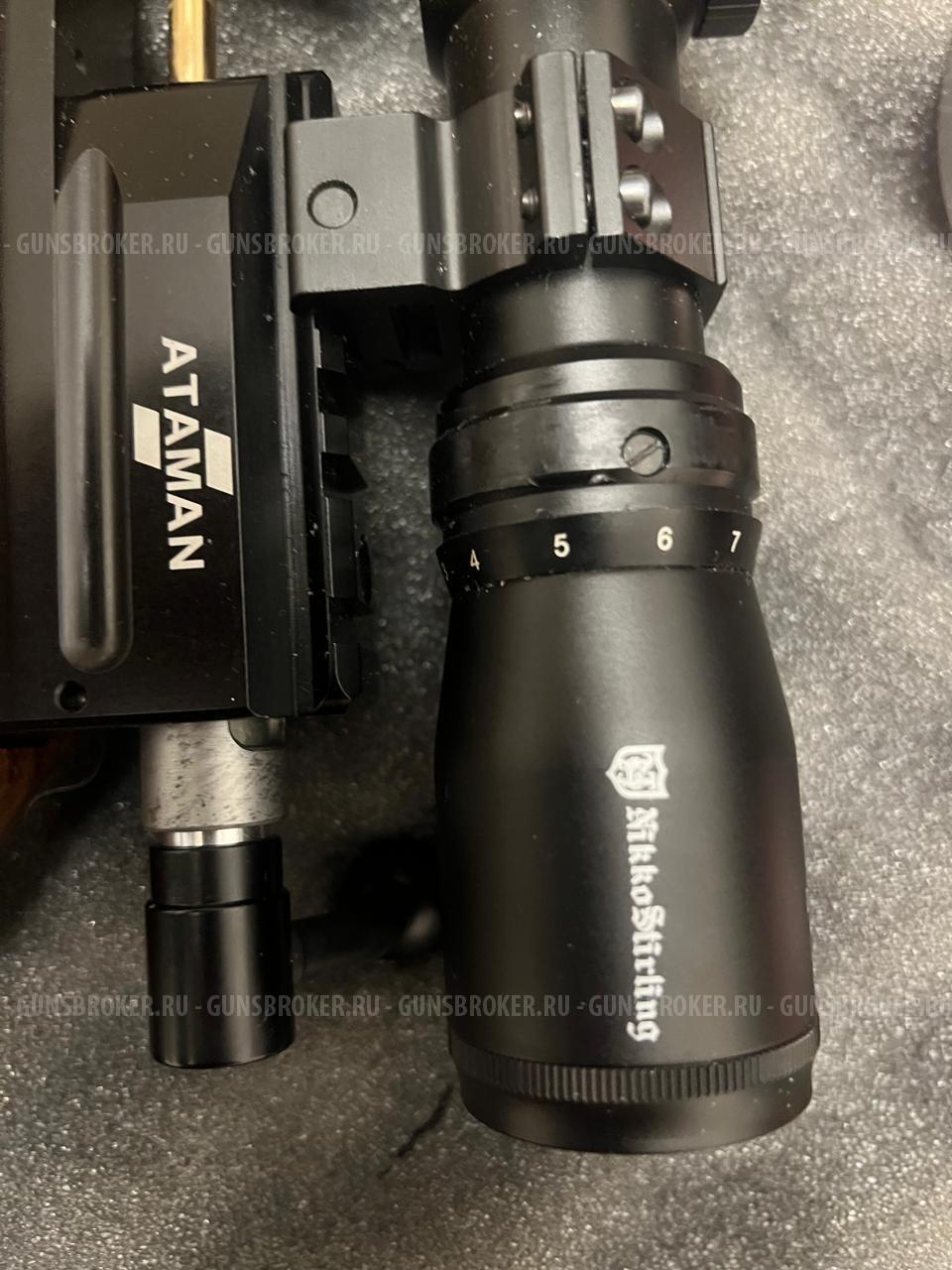 Пневматическая винтовка Ataman M2R Карабин 115/RB (орех, PCP) 5,5 мм