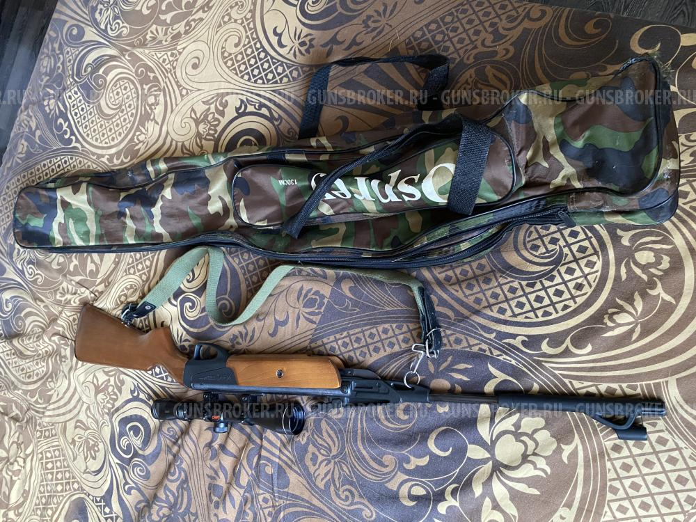 Пневматическая винтовка Байкал МР-512 с оптическим прицелом GAMO 3-9Х 40.