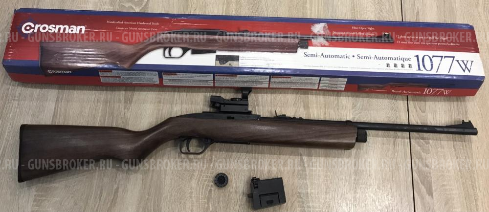 Пневматическая винтовка crosman 1077w СО2