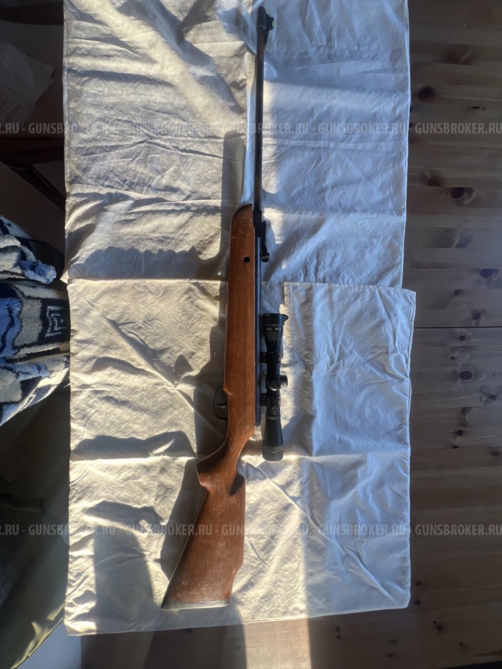 Пневматическая винтовка Crosman C1K77X Quest 1000 4.5 мм (дерево, прицел 4x32)