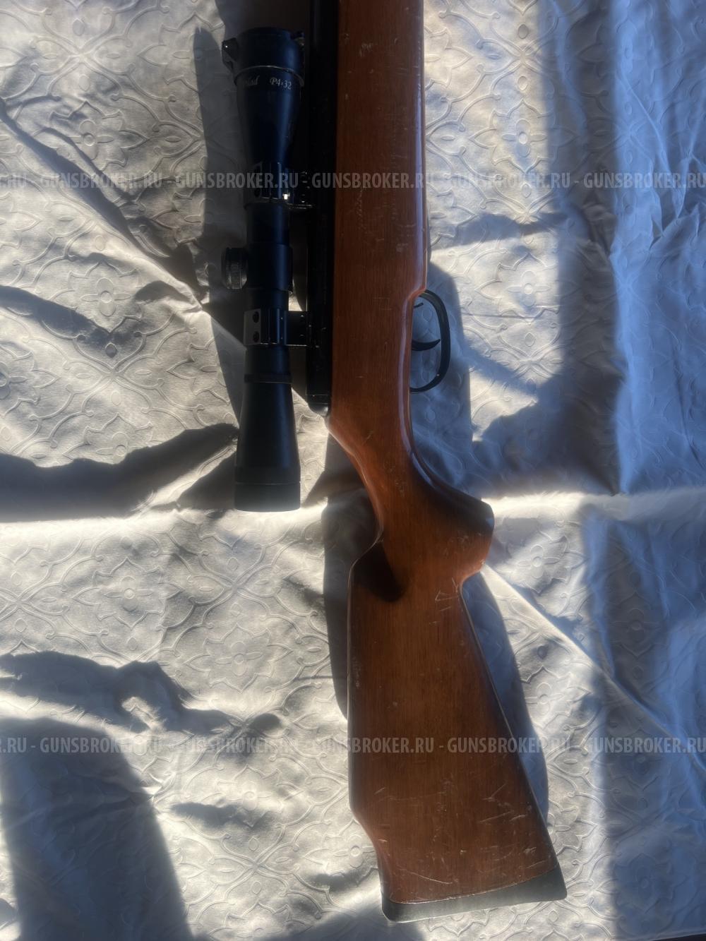 Пневматическая винтовка Crosman C1K77X Quest 1000 4.5 мм (дерево, прицел 4x32)