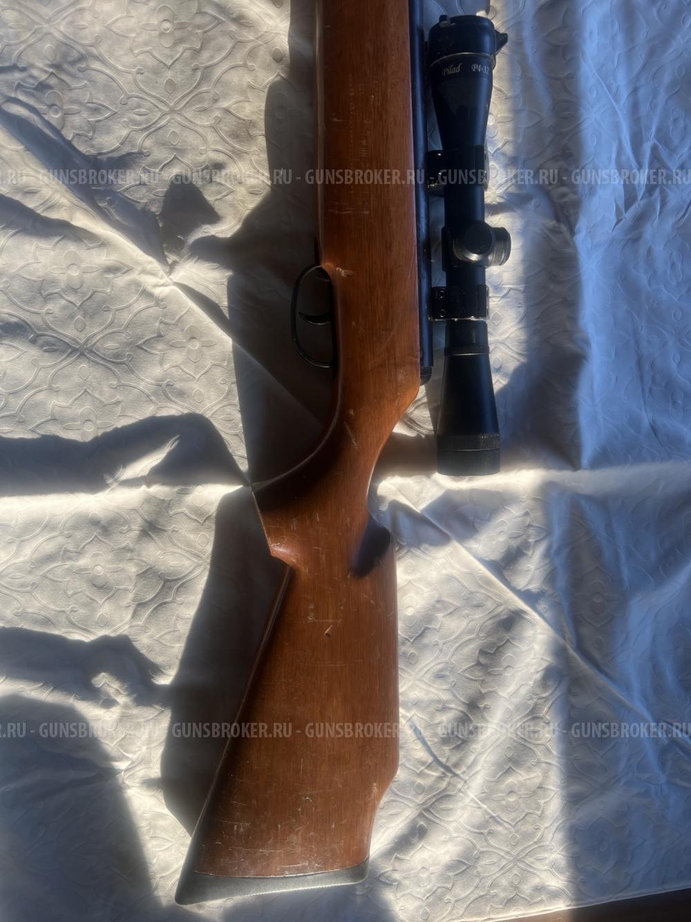 Пневматическая винтовка Crosman C1K77X Quest 1000 4.5 мм (дерево, прицел 4x32)