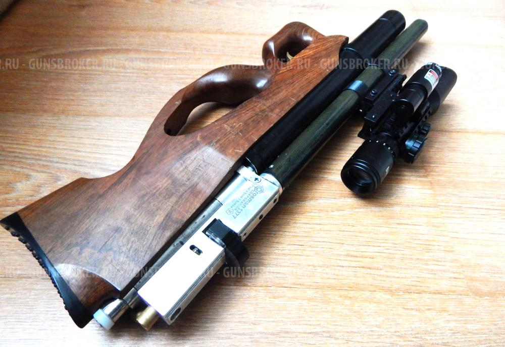 Пневматическая винтовка Crosman, PCP. Буллпап. С новым прицелом и чехлом в комплекте. 4.5мм. 