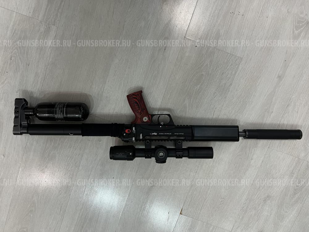 Пневматическая винтовка EDgun «Леший 2» (PCP, ★3 Дж) ствол 350 мм, 6,35 мм