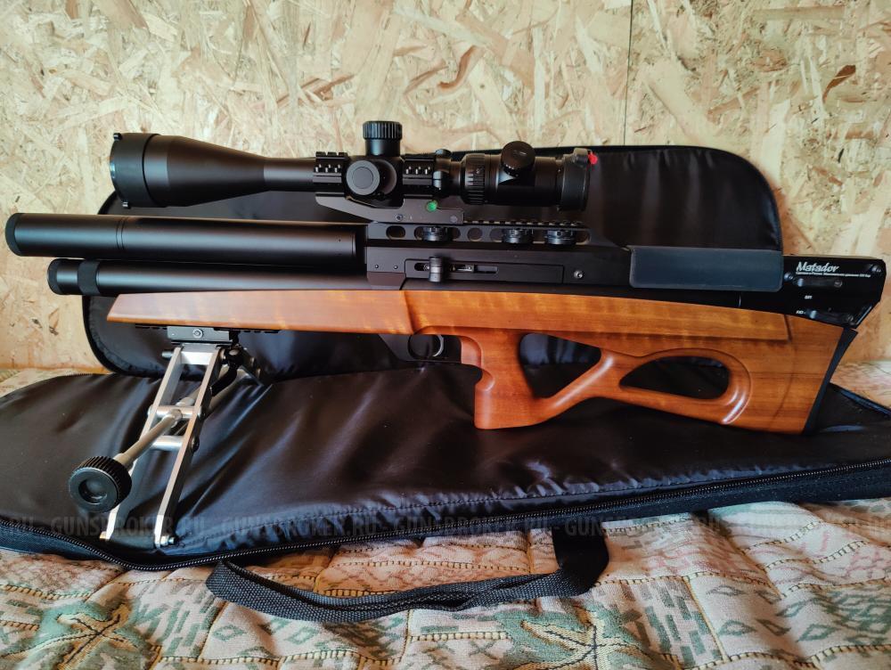 Пневматическая винтовка EDgun Матадор R3M 6.35 мм (удлиненная буллпап)