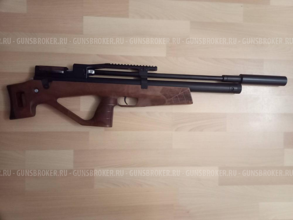 Пневматическая винтовка Егерь булл-пап прямоток, калибр 6.35, ствол полигональный немецкий Lothar Walther