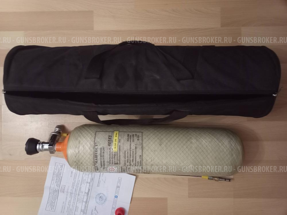 Пневматическая винтовка Егерь булл-пап прямоток, калибр 6.35, ствол полигональный немецкий Lothar Walther