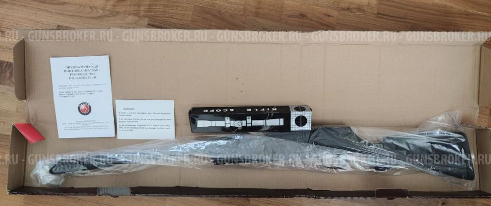 Пневматическая винтовка Hatsan Alpha + прицел 4x20 + пули + минитир