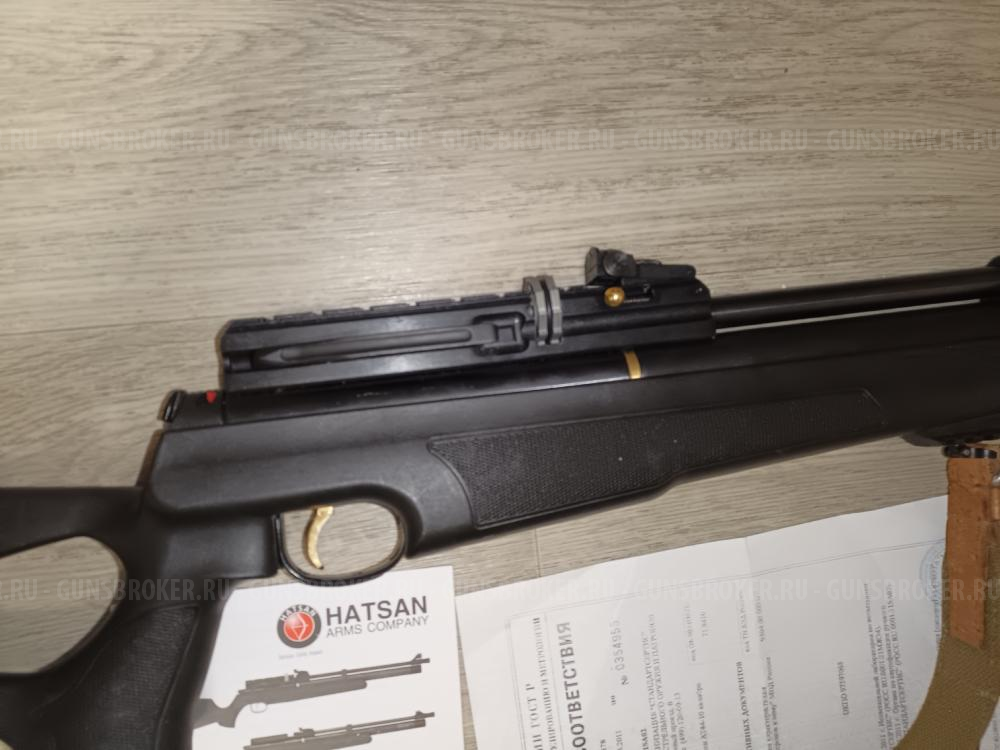 Пневматическая винтовка Пневматическая винтовка Hatsan AT44-10 калибр 4.5мм (пластик)