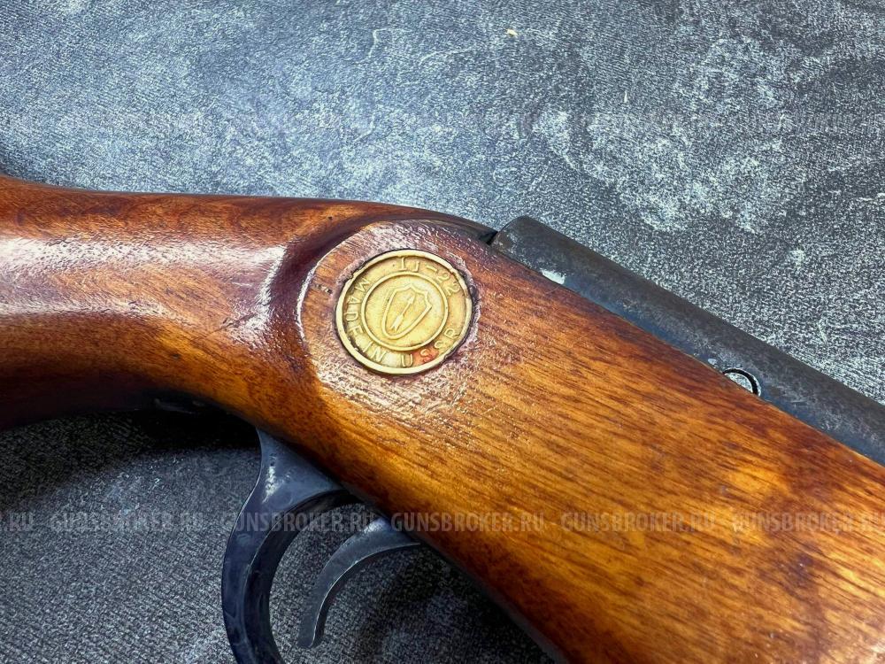 Пневматическая винтовка ИЖ-22 (СССР, дерево, переломка) 4.5 мм