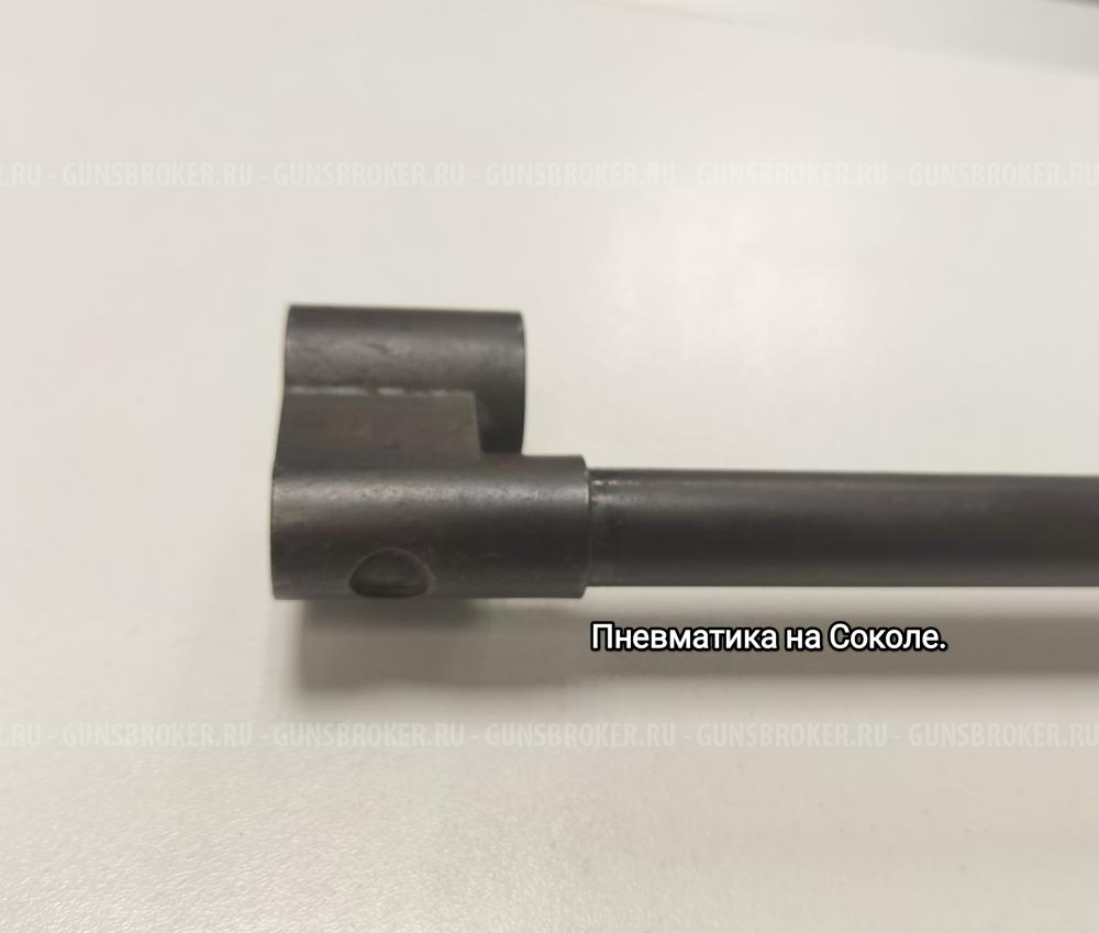 Пневматическая винтовка ИЖ-38 с рычагом отпирания. СССР.